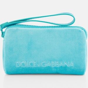 Authentic Dolce & Gabbana Light Blue Pouch